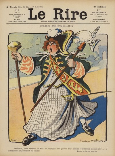 ル・リールのイラスト 作： Lucien Metivet