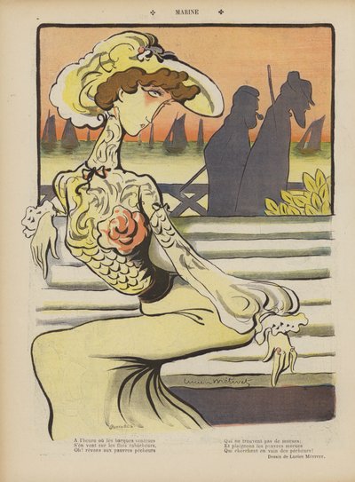 ル・リールのイラスト 作： Lucien Metivet