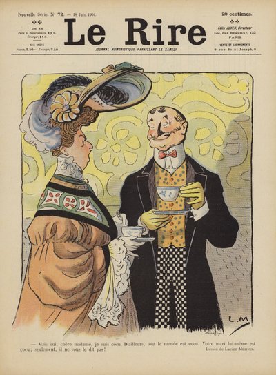 ル・リールのイラスト 作： Lucien Metivet