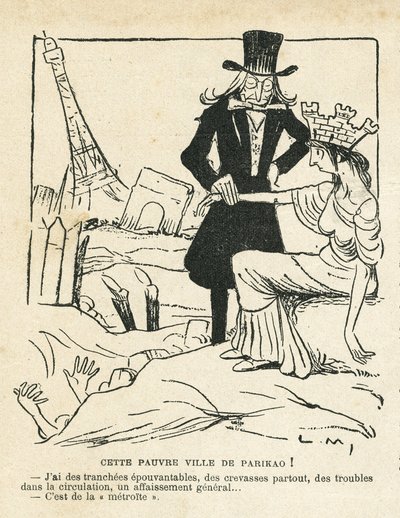 Le Rireのイラスト 作： Lucien Metivet