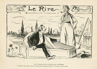 Le Rireのイラスト 作： Lucien Metivet