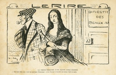 Le Rireのイラスト 作： Lucien Metivet