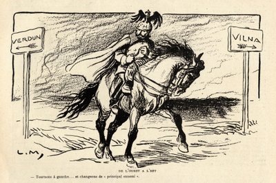 Le Rire rouge, B&W satire 作： Lucien Metivet