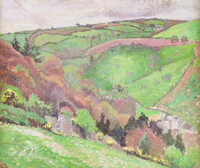 ブラックプール、デボン 作： Lucien Pissarro