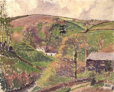 ブラックプール・バレー 作： Lucien Pissarro