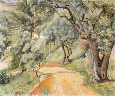 Chemin de l&39;Hubac、トゥーロン 作： Lucien Pissarro