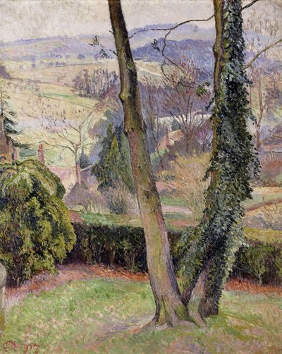 フロストアンドミスト、サマーリーズ、イーストノイル 作： Lucien Pissarro