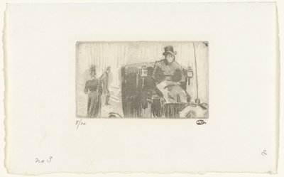 雨天時の運搬 作： Lucien Pissarro