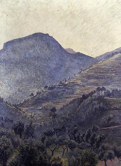 La Bau, Sunset 作： Lucien Pissarro