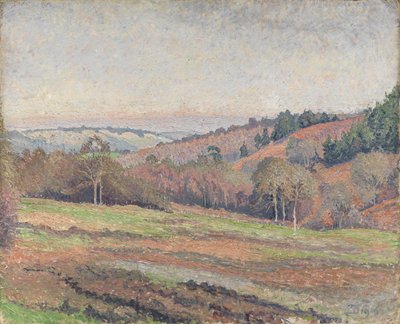 オールドマークスフィールド、コールドハーバー、サリー 作： Lucien Pissarro