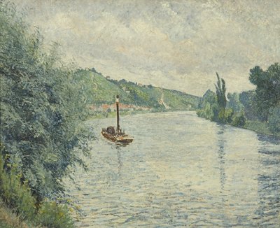 ザ・バージ 作： Lucien Pissarro