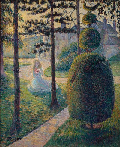 ザ・フェアリー」1894年 作： Lucien Pissarro