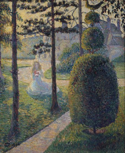 妖精、1894 作： Lucien Pissarro