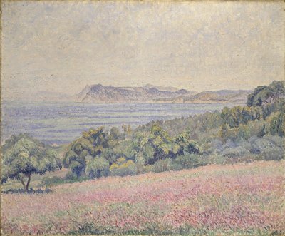 アザミ, Le Brusq, 1925 作： Lucien Pissarro