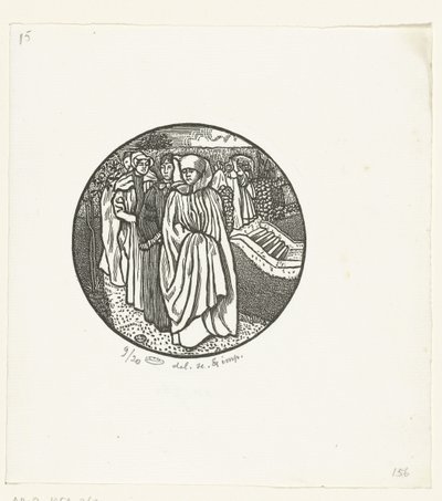 過去の女性 Dames du temps ジャディス 作： Lucien Pissarro