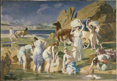ナウシカ、1915年（キャンバスに油彩） 作： Lucien Simon