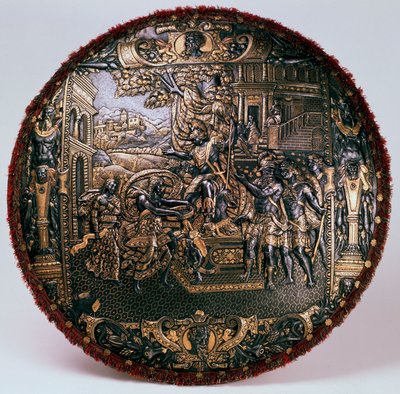 「パレードシールド」、c1580。 作： Lucio Piccinino