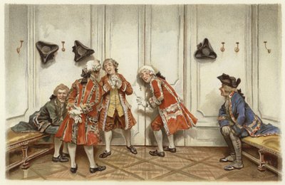 The School for Scandal（chromolitho）のイラスト 作： Lucius Rossi