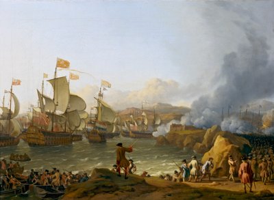 ヴィゴ湾の戦い 作： Ludolf Bakhuizen