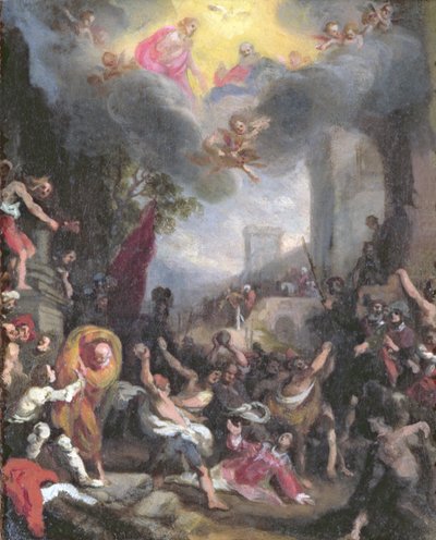 聖ステファノの殉教 作： Ludovico Cardi Cigoli