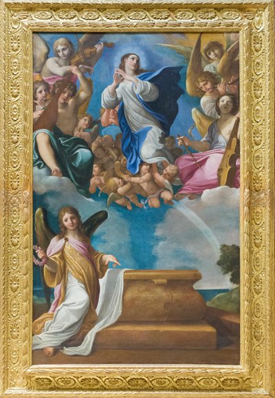 聖母被昇天 作： Ludovico Carracci