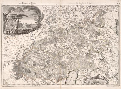 フェリン地区。 フェリンの輪 作： Ludvig August; Hartknoch Mellin
