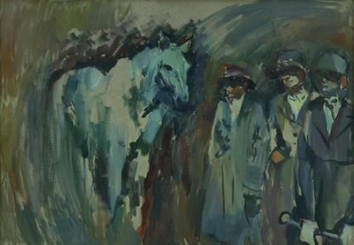 乗馬学校で 作： Ludvig Karsten