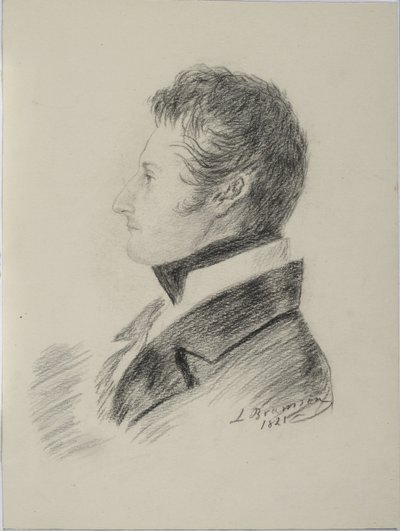 マトヴェイ・ユリエヴィチ・ヴィリエゴルスキー伯爵の肖像 1794-1866, 1821 作： Ludwig Bramson