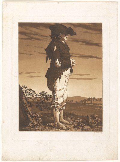 乞食の子 作： Ludwig Buchhorn