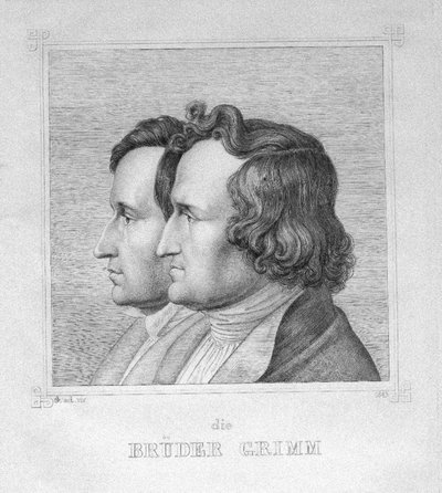 ジェイコブとウィルヘルムグリム、1843年 作： Ludwig Emil Grimm