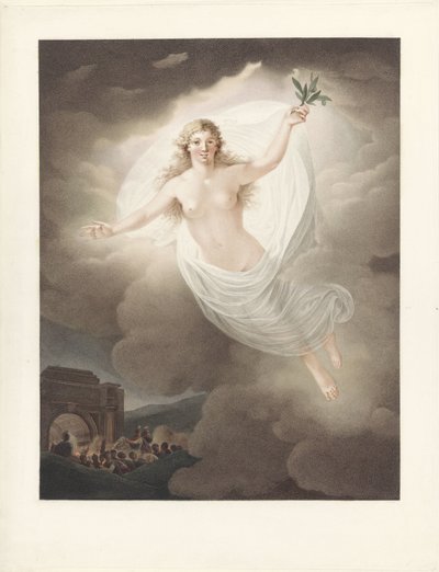 アミアンの平和の寓話、1802年 作： Ludwig Gottlieb Portman