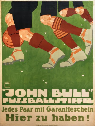 john bull football boots。各ペアには保証書が付いています。ここにあります。 作： Ludwig Hohlwein