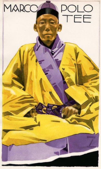 マルコポーロ・ティー 作： Ludwig Hohlwein