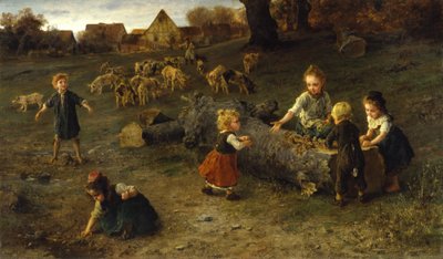 マッドパイ、1873 作： Ludwig Knaus