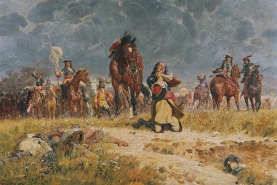 戦いの前の祈り 作： Ludwig Koch