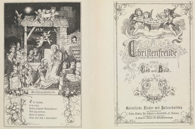 Christenfreude in Lied and Bild, 1855. 作： Ludwig Richter