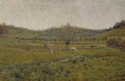 牧草地 作： Ludwig Sigmundt