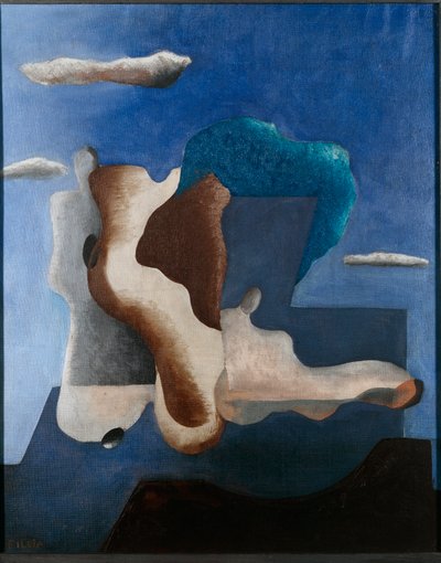 Luigi Colombo ditFiliaによるキャンバス上の素材油彩の変換 作： Luigi Colombo Fillia
