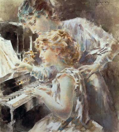 ピアノの授業 作： Luigi Conconi