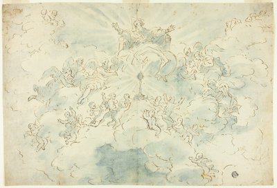 ホストの崇拝 作： Luigi Garzi