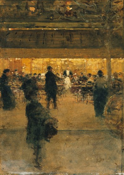 ナイトカフェ、 作： Luigi Loir
