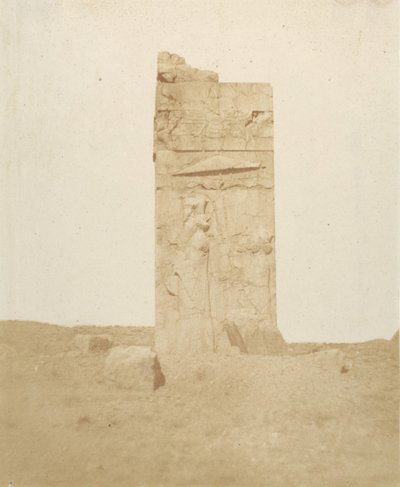 Ruine sulla terazza, Persepolis, 1858年。 作： Luigi Pesce