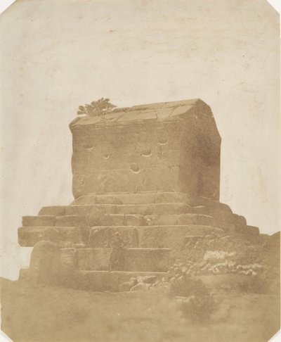 1858年、キュロスからモルガブへのトンベ。 作： Luigi Pesce