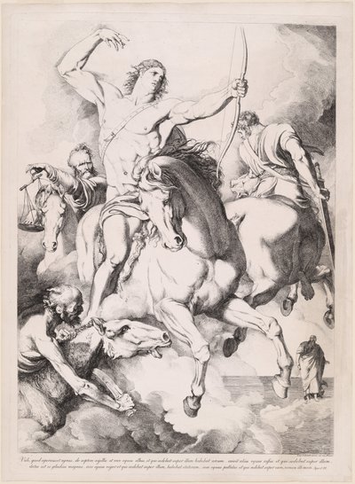 子羊が開いたのを見た... (The Four Horsemen of the Apocalypse) 作： Luigi Sabatelli I