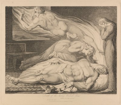 強い悪人の死 作： Luigi Schiavonetti