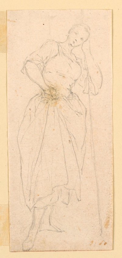 立っている女性 作： Luigi Vanvitelli