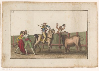 ピカドールは雄牛に槍を向ける Coleccion de las principales suertes de una corrida de toros (シリーズタイトル) 闘牛の最重要技集（連載タイトル） 作： Luis Fernandez Noseret