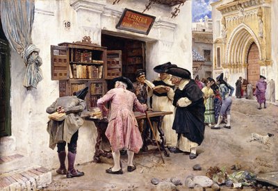 書誌学者、1879 作： Luis Jimenez y Aranda