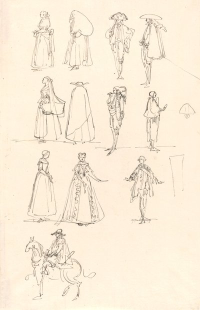 歴史的な衣装 作： Luis Paret y Alcazar