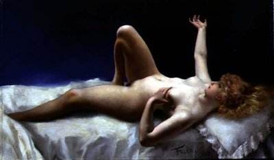 若い女性 作： Luis Riccardo Falero
